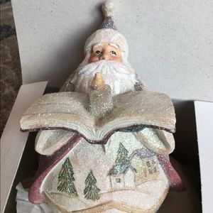 Set of 3 boxed Christmas Santa’s